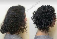 Shoulder Length Curly Hair With Layers Natural Wavy Bobs, Curly Hair Dos, Goals Board, Curly Bobs, Bob Haircut Curly, Haircuts For Curly Hair, Hairstyles For Curly Hair