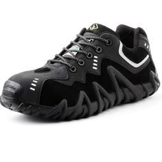 Terra Men's Spider Work Shoe -Size 8.5 Men’s -New With Tags, Does Not Have Matching Box -Tried On Inside Black Impact Resistant Lace-up Sneakers, Impact Resistant Black Sneakers For Streetwear, Black Impact Resistant Sneakers For Streetwear, Black Impact-resistant Sneakers For Streetwear, Black Steel Toe Sneakers For Outdoor, Gray Low-top Sneakers For Outdoor Work, Black Breathable Work Boots With Round Toe, Black Steel Toe Outdoor Sneakers, Black Impact-resistant Lace-up Sneakers