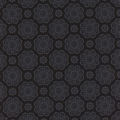 a black and grey background with an intricate design