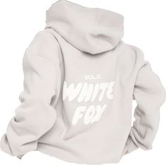 White Fox Hoodie, Fox Hoodie, Puff Print, White Fox Boutique, Tracksuit Set, Boutique Tops, Hoodie Outfit, Lounge Shorts, White Fox