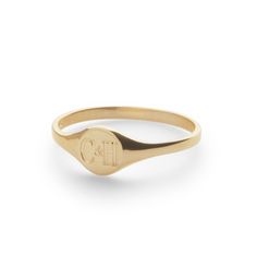 Our daintiest signet ring. Perfect for pinkies or petite hands Some of our engraving options have been removed for the demi signet ring due to its dainty size 6x5.5mm face 14k solid yellow gold All Revere signet rings are crafted using the traditional die-struck method and are karat stamped guaranteeing the gold content Demi signet rings can be paired with a custom fit diamond stacking band Unsure of your ring size? We will send you a ring sizing kit Stacked Diamond Bands, Signet Rings, Stacking Bands, Professional Jewelry, Take A Shower, The Gold, Solid Yellow, Signet Ring, Custom Fit