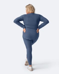 Leggings that shape your butt, pull in your tummy, provide coverage in all the right places, and make you look and feel like a million bucks. Pair it with one of our flattering sports bras and turn heads wherever you go! Blue Comfort Stretch Activewear For Loungewear, Blue Comfort Stretch Leggings For Pilates, Blue Elastane Leggings For Loungewear, Blue Compression Yoga Pants For Loungewear, Comfort Stretch Blue Leggings For Loungewear, Blue Comfort Stretch Leggings For Loungewear, Blue Stretch Leggings For Loungewear, Stretch Blue Leggings For Loungewear, Dance Leggings