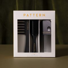 A hair tool trio for scullpting all styles and textures. Hair Tool, Tool Kit, Hair Tools, Tools, Texture, Hair, Pattern, Beauty