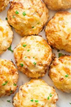 three ingredient cheese biscuits no yeast, no buttermik, no eggs on a plate