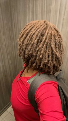 #haircolor #locstyles #brown #small Brown Locs, Side Hussle, Short Locs, Short Locs Hairstyles, Starter Locs, Loc Journey, Hair Crush