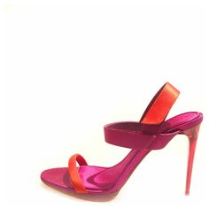 Satin Heels, Pink Heels, Pink Satin, Guest Dresses, Wedding Guest Dress, Wedding Guest, Pink And Orange, Stiletto Heels, Burberry