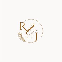 the logo for r & jj, a wedding and event planner in new york