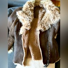 These Jackets Retail For Close To 1200. There Is A Few On Ebay In The 8’s. Beautiful 100% Leather And Real Fur, It’s In Amazing Condition I Just Truly Don’t Wear It Or Have A Need For It. If You’re Into Good Quality Jackets This Is Definitely A Must For You! Open To Offers Also So Send Me A Message! Thanks For Looking! Smoke Free Home. Zipper Works Amazing And No Missing Studs. Size Medium Leather And Fur Jacket, Real Fur, The 8, Fur Jacket, Good Quality, Brown Leather, Dior, The 100, Jackets & Coats