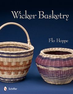 a book about wicker basketry with two baskets