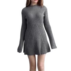 Material Composition : synthetic fiber Release Date : Winter 2023 Closure Type : Pullover Profile Type : A Fabric Type : Knitting Type : regular Age : MIDDLE AGE Place Of Origin : China (mainland) Model Number : Sweater Dress for Women Season : Autumn/Winter Neckline : Half high collar Waistline : Natural Sleeve Style : regular Dresses Length : Above Knee, Mini Decoration : none Sleeve Length(cm) : Full Pattern Type : Solid Silhouette : A-LINE Style : Casual Material : POLYESTER,Acrylic Gender : WOMEN Brand Name : hirigin Elasticity : Medium Strecth Fit Type : slim fit Womens Fall Warm Sweater Dress Solid Color Cable Knit Long Sleeve Mock Neck A-Line Mini Dress Size(cm) S Length: 60 Bust: 76-84 Sleeve: 60 M Length: 61 Bust: 80-88 Sleeve: 61 L Length: 62 Bust: 84-92 Sleeve: 62 Size(inch) S Fall Sweater Dress, Sweater Dress Casual, Bodycon Sweater, Bodycon Sweater Dress, Cable Knit Sweater Dress, Warm Sweater, Long Sleeve Knit Sweaters, Mini Dresses For Women, Sweater Dress Women