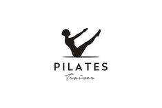 the logo for pilates, a dance studio in london's west end