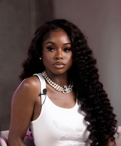 Pretty Dark Skin, Real Hair Wigs, Protective Hairstyles Braids, Hair Laid, Business Hairstyles, Glam Girl, Baddie Hairstyles, Winter Hairstyles