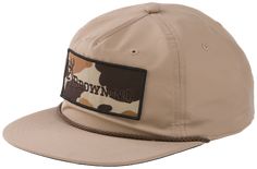 The Browning Miner Cap isn't your grandpa's cap, but it could be, with its retro looks and classic comfort. This Browning cap brings a classic, unstructured, flat-bill style with rope decoration. An oversized patch showcases the iconic Buckmark and Browning wordmark over old-school camo. Don't let the appearance deceive you: This mid-profile cap brings form and function that's perfect in every setting from the golf course to the skeet range. Lightweight nylon construction with an adjustable snap Beige Snapback Hat With Flat Bill For Outdoor, Retro Dad Hat With Flat Bill For Outdoor, Retro Outdoor Dad Hat With Flat Bill, Outdoor Flat Cap With Logo Patch, Flat Bill Dad Hat With Logo Patch For Outdoor, Outdoor Flat Bill Dad Hat With Logo Patch, Outdoor Dad Hat With Logo Patch And Flat Bill, Skeet Range, Rope Decor