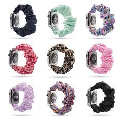 Transform your Apple Watch into a cute, buckle free fashion accessory. Designed for all day comfort and perfect for day to day wear Compatible with Apple Watch Series 1-7 & SE Material: Polyester Length: 15.3cm (6.02") One size fits all What Size Do I Need? If you look at the back of your watch, you'll see what series and size you have. Then, simply select the correct option from the dropdown Scrunchie Watch Band, Scrunchie Watch, New Apple Watch Bands, Dock Accessories, Apple Watch Bands Fashion, Apple Watch 42mm, Women Belt, New Apple Watch, Apple Watch Case