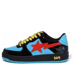 0ZXSHM191907J-BKK Bape Marvel, Captain America Shoes, Bape Star, Bapesta Shoes, Bape Shoes, Bape Sneakers, Bape Sta, Custom Sneakers Diy, Pretty Sneakers