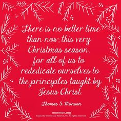 a quote from thomas s monsson on christmas