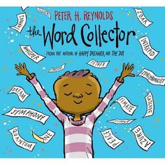 the cover of peter h reynolds's el coleccionisia de palabras