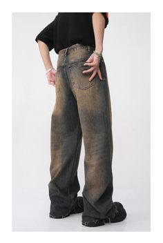 SPECIFICATIONS Closure Type: Zipper Fly Applicable Scene: Daily Fabric Type: Softener Applicable Season: Spring and Summer Style: Casual Origin: Mainland China CN: Zhejiang Gender: MEN Wash: Light Decoration: Pockets Pattern Type: Patchwork Fit Type: LOOSE Length: Full Length Jeans Style: STRAIGHT Thickness: Midweight Waist Type: MID Material: Denim Model Number: 9A8628 Item Type: JEANS Place Of Origin: China (Mainland) amoy category: Youth fashion (18-24 years old) Special process: washable sui Baggy Brown Jeans With Five Pockets, Baggy Brown Jeans For Streetwear, Brown Washed Bottoms For Streetwear, Brown Washed Denim Pants, Brown Straight Leg Cargo Jeans, Brown Washed Jeans For Streetwear, Urban Brown Denim Bottoms, Distressed Brown Denim Jeans, Brown Washed Denim Bottoms