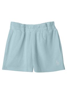 Comfortable Blue Lounging Shorts, Blue Shorts With Elastic Waistband For Lounging, Blue Elastic Waistband Shorts For Lounging, Sporty Short Activewear For Relaxation, Blue Relaxed Fit Shorts For Lounging, Sporty Blue Activewear For Lounging, Blue Sporty Lounging Activewear, Blue Sporty Activewear For Lounging, Light Blue Athleisure Bottoms For Loungewear