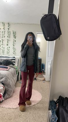 Top: lululemon, pants: lululemon, vest: columbia, shoes: ugg Lululemon Vest, Columbia Shoes, Shoes Ugg, Lululemon Pants, Clothing Ideas, Aesthetic Outfits, Columbia, Outfit Inspirations, Lookbook