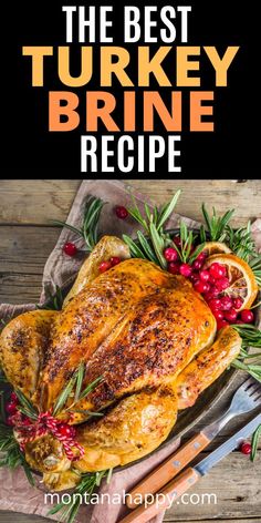 the best turkey brine recipe with oranges and cranberries