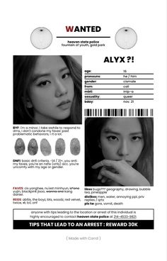 Id Card Template Aesthetic, Id Card Design Kpop, Carrd Co Templates, Card Template Aesthetic, Yearbook Edit, Carrd Theme, Yearbook Template, Detective Aesthetic