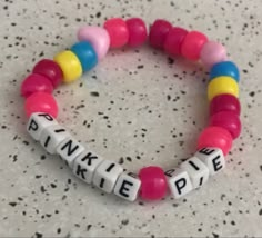 Single Bead Bracelet, Kandi Patterns Single, Halloween Kandi Ideas, Kandi Inspo Single, Single Kandi Ideas, Kandi Phrases, Kandi Sayings, Kandi Single Ideas