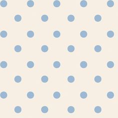 a white and blue polka dot wallpaper pattern