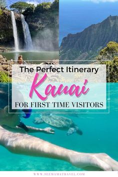 the perfect itinerary in kauai for first time visitors is this one?