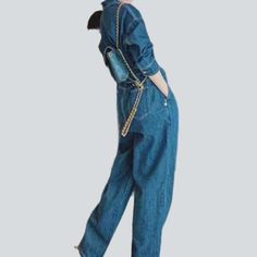 Be the ultimate trendsetter with our contrast stitching baggy denim overall from 2023 Spring-Summer Collection! Perfect for any street trend enthusiast. this jumpsuit is an effortless mix of modern fashion and classic Y2K vibes.Why You'll Fall In Love Contrast Stitching: Featuring a contrast stitching design. this jumpsuit is an eye-catching mix of modern vibe and vintage chic. Baggy: Its loose fit guarantees unmatched comfort. allowing you to move gracefully and effortlessly. Buttoned Closure: Chic Denim Jumpsuit With Pockets, Chic Medium Wash Denim Jumpsuit With Pockets, Chic Dark Wash Relaxed Fit Denim Jumpsuit, Chic Dark Wash Denim Jumpsuit With Relaxed Fit, Chic Dark Wash Jumpsuits And Rompers With Pockets, Chic Denim Blue Jumpsuits And Rompers With Pockets, Chic Dark Wash Straight Leg Denim Jumpsuit, Chic Denim Overalls With Relaxed Fit, Trendy Straight Leg Summer Overalls