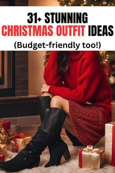 Casual Festive Christmas Outfit, Christmas Outfit Ideas Casual, Chic Christmas Outfit, Christmas Outfit Ideas For Women, Casual Travel Outfit, Outfit Suggestions, Comfortable Travel Outfit, Cute Travel Outfits, Christmas Attire