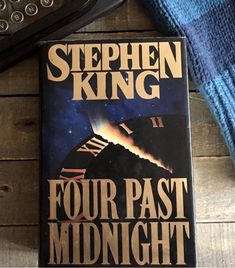 four past midnight by stephen king on a white sheet with the title'four past midnight '