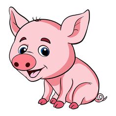 pig pigs piglet fortnite color pinclipart