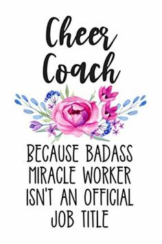 Cheer Banquet, Lacrosse Coach, Cheer Coach Gifts, Cheerleading Quotes, Baseball Coach Gifts, Dance Team Gifts, Cheerleading Shirts