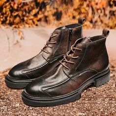 Mens Boots Online, Brownish Yellow, Boots Dress, Booties Ankle Boots, Men’s Boots, Plus Size Vintage, Blazers For Men, Men's Boots, Dress With Boots