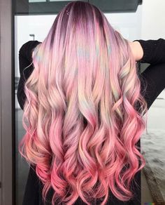 Unique Hair Color Ideas, Unique Hair Color, Hair Lights, Wild Hair Color, Hair Colour Design, Gold Hair Colors, Hair Color Rose Gold, Hair Color Unique