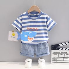 Baby Boys Children Summer T-Shirt Shorts Set Clothes Kids Toddler Casual Outfits | eBay Kid Clothing, Set Clothes, T Shirt And Shorts, Shorts Set, Summer Tshirts, Short Sets, Outfit Sets, Kids Fashion