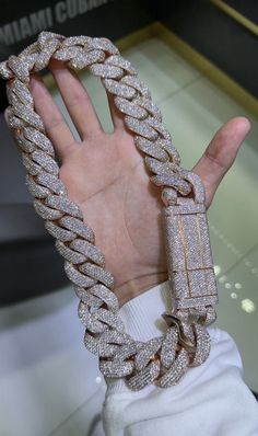 Iced Out Chains Men, Luxury Iced Out Diamond Chain Necklace, Luxury Diamond Iced Out Chain Necklace, Chains Men, Iced Out Chains, Luxury Iced-out Gold Chain Necklace, Big Gold Chains, Ja Morant Style, Most Expensive Jewelry