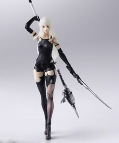 Dragon Age Inquisition, Nier Automata, Anime Figurines, Figure Poses, Dragon Quest, Square Enix, Character Poses, Anime Dolls, Action Poses