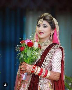 Punjabi Wedding Couple, Punjabi Culture, Punjabi Couple, Indian Bridal Photos, Contemporary Bride, Friends Girl, Bollywood Couples, Jewellery Indian