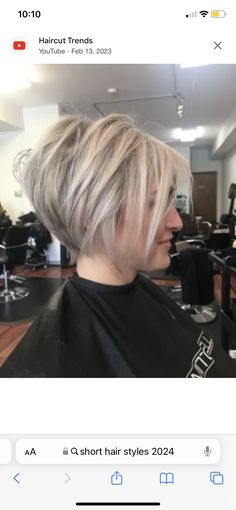 Kort Bob, Popular Short Hairstyles, Short Hairstyles For Thick Hair, Short Layered Haircuts, Cute Hairstyles For Short Hair, Short Hairstyle, Short Hair With Layers, Short Bob Hairstyles