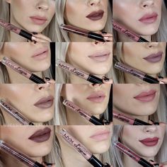 Full Collection of NYX Cosmetics Lip Lingerie Liquid Matte Lipstick