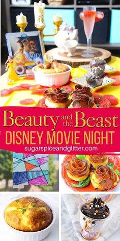 beauty and the beast disney movie night