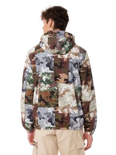 Man hooded jacketCamouflage all over printWaterproofThermo-taped closureComposition: 100% Polyester | MC2 Saint Barth Men's Man Hooded Jacket in Green | SS22 Combat Style Camouflage Hooded Windbreaker, Combat Style Hooded Camouflage Windbreaker, Military Style Hooded Nylon Windbreaker, Urban Style Camouflage Windbreaker For Outdoor, Camouflage Urban Windbreaker For Outdoor, Casual Camouflage Hooded Windbreaker, Casual Camouflage Windbreaker For Outdoor Activities, Fly Outfit, Saint Barth