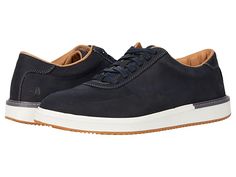 Hush Puppies Keaton Sneaker - Men's Shoes : Navy Nubuck : Treat your feet with the elevated comfort that they deserve with these Hush Puppies Keaton Sneakers. Leather upper. Textile lining and insole. Bounce PLUS footbed provides energy rebound with every step, offering all-day comfort. Heel pillow comfort pads for extra cushioning. Lace-up construction. Round toe. Synthetic outsole. Imported. Measurements: Weight: 13 oz Product measurements were taken using size 8.5, width D - Medium. Please no Navy Leather Lace-up Skate Shoes, Navy Sneakers With Perforated Toe Box, Navy Low-top Sneakers With Perforated Toe Box, Navy Sporty Walking Shoes With Rubber Sole, Navy Slip-on Sneakers With Ortholite Insole, Navy Synthetic Sneakers With Rubber Sole, Functional Navy Sneakers With Rubber Sole, Navy Functional Sneakers With Rubber Sole, Comfortable Navy Sneakers With Rubber Sole