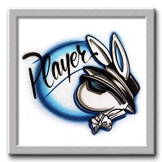 the word slayer is written in black and white with a cartoon character wearing a sailor's hat