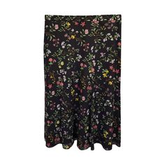 Effortlessly Exude Floral Finesse With The Altuzarra Carol Floral-Print Skirt - A Silk Crepe De Chine Delight That's As Lively As The First Day Of Spring. Its Multicolor Floral Print Is A Garden Of Enchantment, While The A-Line Silhouette Offers A Flattering Fit. Whether You're Frolicking In A Field Of Wildflowers Or Enjoying A Spring Soire, This Skirt Will Add A Touch Of Botanical Glamour To Your Every Step. Altuzarra Carol Floral-Print Skirt In Black Silk Condition: Excellent Sign Of Wear: No Frolicking In A Field, Field Of Wildflowers, First Day Of Spring, Floral Print Skirt, Silk Crepe, Women Skirts Midi, Black Silk, First Day, A Garden