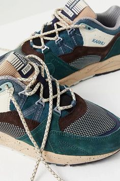 Karhu Fusion 2.0 Trainers Karhu Sneakers, Gender Inclusive, Stormy Weather, Sporty Casual, Shoe Inspo, Low Boots, Dark Forest, Sneaker Shopping, Boho Clothing