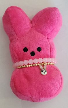 #easter #bracelet #peeps #braceletsoftheday #braceletsforwomen #teenfashionoutfits #Kidsbracelet #fashion #jewelrydesigner #jewelry #jewelrytrends #jewelryaddict #jewelrylover #jewellerydesign #jewelrymakingsupplies #jewelrygiftideas #14kgold #14kyellowgold #easterbasketideas #easterbasketstuffers #stretch Bunny Bracelet, Charm Beaded Bracelet, Valentine Jewelry, Easter Gifts For Kids, Handmade Sellers, Etsy Christmas, Spring Jewelry, Kids Easter, Bead Charm Bracelet