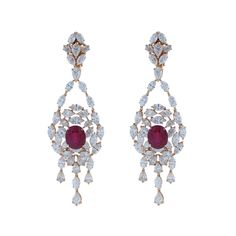 This rose gold earrings by Amwaj Jewelry presents an inspirational imperial design featuring 12.39 carat round African ruby surrounded by a medley of fine marquise and pear shaped diamonds. Diamond Clarity: VS SI / G H COLOR Diamonds (Total Carat Weight: 26.89 ct) Ruby (Total Carat Weight: 12.39 ct) 18 Karat Yellow Gold Imperial Design, Round Cut Diamond Earrings, Pearl Chandelier Earrings, Diamond Chandelier Earrings, Pearl Chandelier, White Diamond Earrings, Gold Chandelier Earrings, Antique Chandelier, Rose Gold Pendant